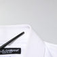 White GOLD Embroidery Detailed Dress Shirt