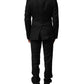 Blue MARTINI Wool Formal 2 Piece Suit