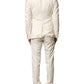 Ivory Wool 3 Piece Single Breasted Suit