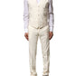Ivory Wool 3 Piece Single Breasted Suit