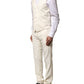 Ivory Wool 3 Piece Single Breasted Suit