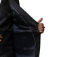 Black Jacquard 3 Piece Single Breasted Suit