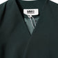Green Single Breasted One Button Coat Jacket