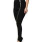 Black High Waist Skinny Pants