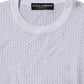 White Round Neck Long Sleeves Pullover Top