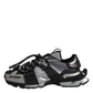 Multicolor Panelled Space Sneakers Shoes