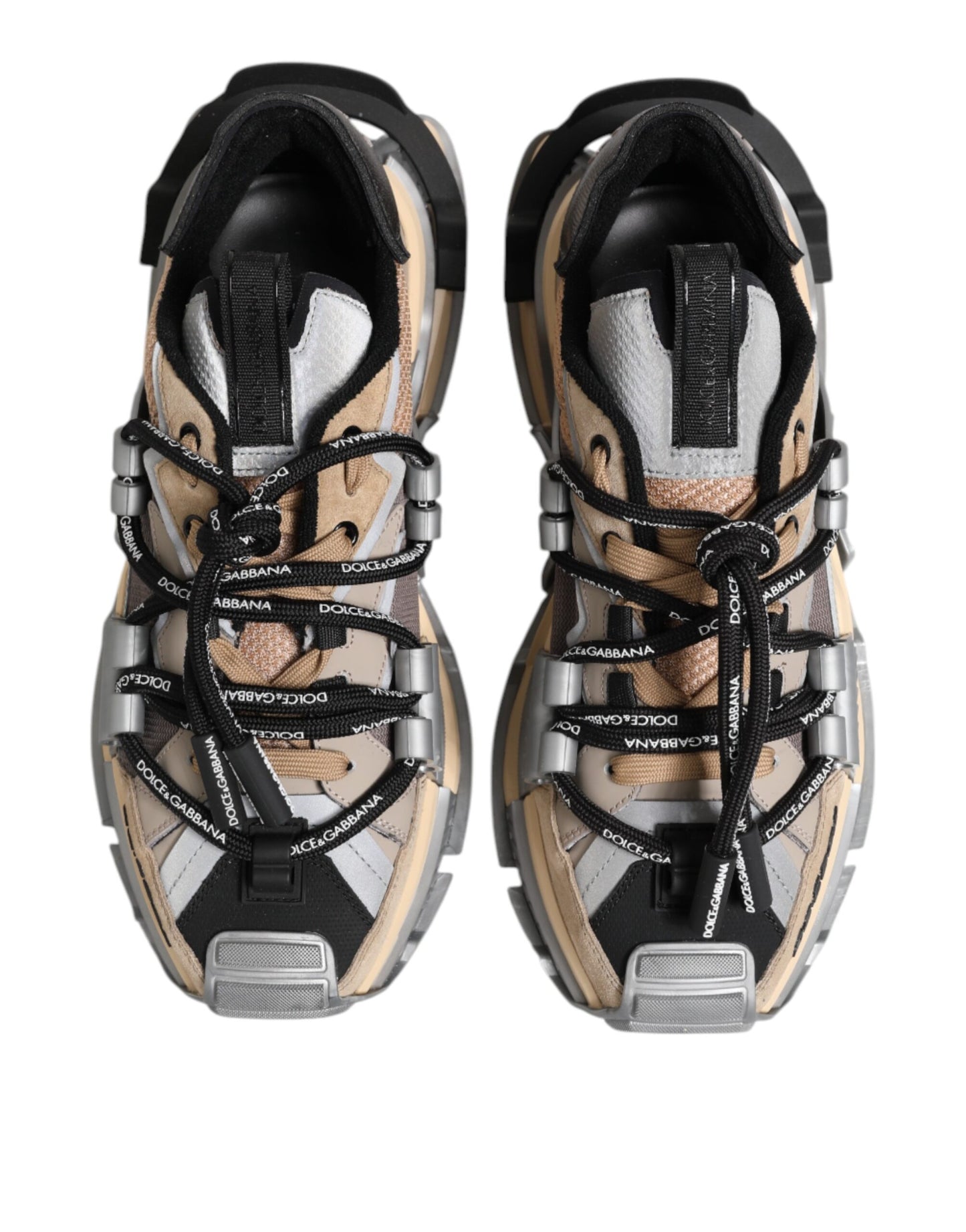Multicolor Panelled Space Sneakers Shoes