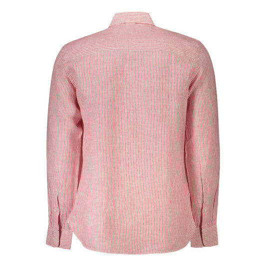 Red Linen Shirt