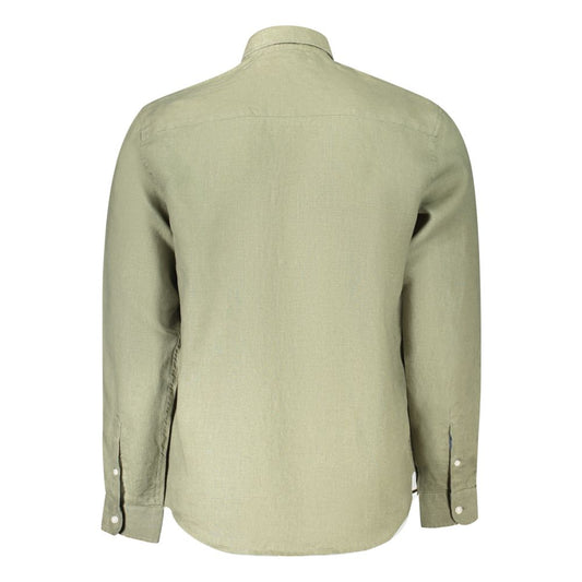 Green Linen Shirt