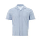 Blue Linen And Cotton Shortsleeve