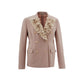 Gray Polyester Jackets & Coat
