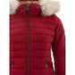 Bordeaux Polyester Jackets & Coat