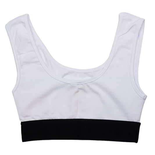 White Cotton Tops & T-Shirt