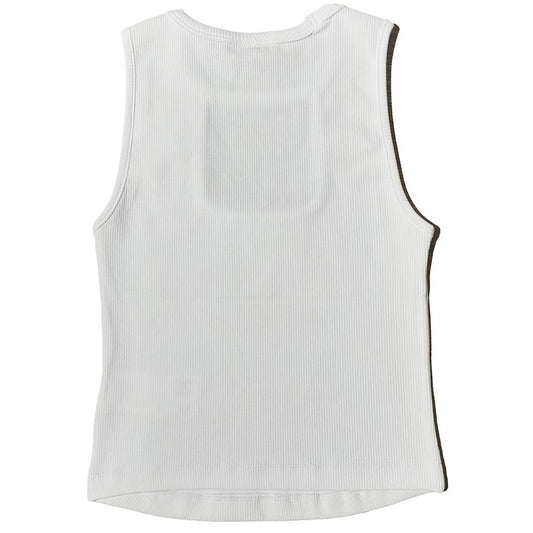 White Cotton Tops & T-Shirt