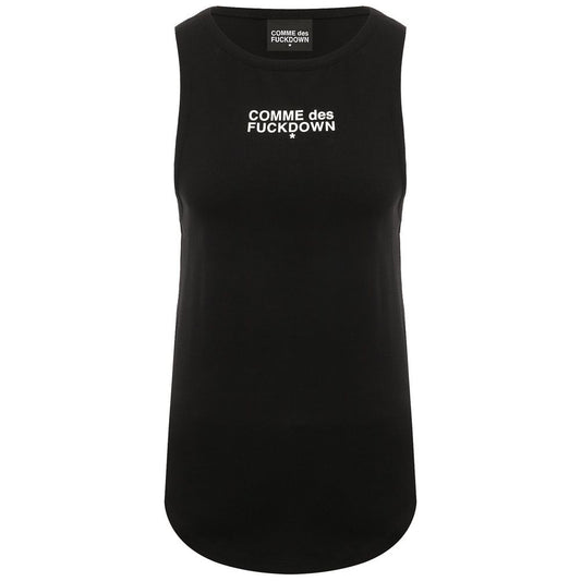 Black Cotton Tops & T-Shirt