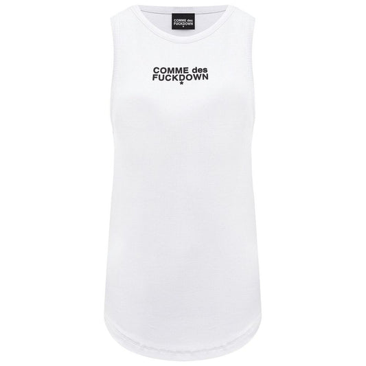 White Cotton Tops & T-Shirt