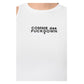 White Cotton Tops & T-Shirt