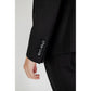 Black Polyester Blazer