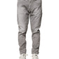 Light Gray Washed Skinny Fit Men Denim Jeans