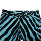 Blue Black Stripes Skinny Denim Jeans