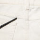 White Cotton Skinny Men Denim Jeans