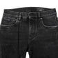 Black Cotton Skinny Men Denim Jeans