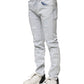 Light Blue Tattered Skinny Denim Jeans
