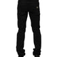 Black Cotton Skinny Men Denim Jeans