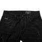 Black Cotton Skinny Men Denim Jeans