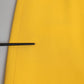 Yellow One Shoulder Side Slit Sheath Dress