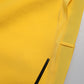 Yellow One Shoulder Side Slit Sheath Dress