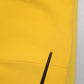 Yellow One Shoulder Side Slit Sheath Dress