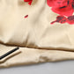 Beige Floral Spaghetti Strap Sheath Dress