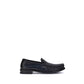 Brushed Leather Loafers