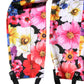 Multicolor Floral High Waist Leggings Pants