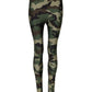 Multicolor Camouflage DG Waist Leggings Pants