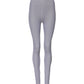 Gray Nylon DG Logo Mid Waisted Leggings Pants