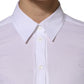 White Cotton Collared Long Sleeves Top Shirt