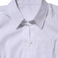 White Cotton Collared Long Sleeves Top Shirt