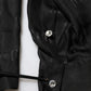 Black Silk DG Embroidery Long Sleeves Top