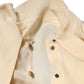 Light Yellow Silk Ascot Collared Blouse Top