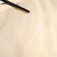 Light Yellow Silk Ascot Collared Blouse Top