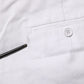 White Cotton Mid Waist Women Bermuda Shorts