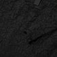 Black Nylon Lace Long Sleeve Blouse Top