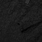 Black Nylon Lace Long Sleeve Blouse Top