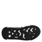Black Leather Studded Ankle Strap Sandals Shoes