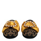 Multicolor Embellished Flat Sandals Shoes