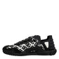 Black Logo Lace Up Low Top NS1 Sneakers Shoes