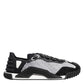 Black Logo Lace Up Low Top NS1 Sneakers Shoes