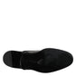 Black Patent Leather Derby Formal Dress Shoes